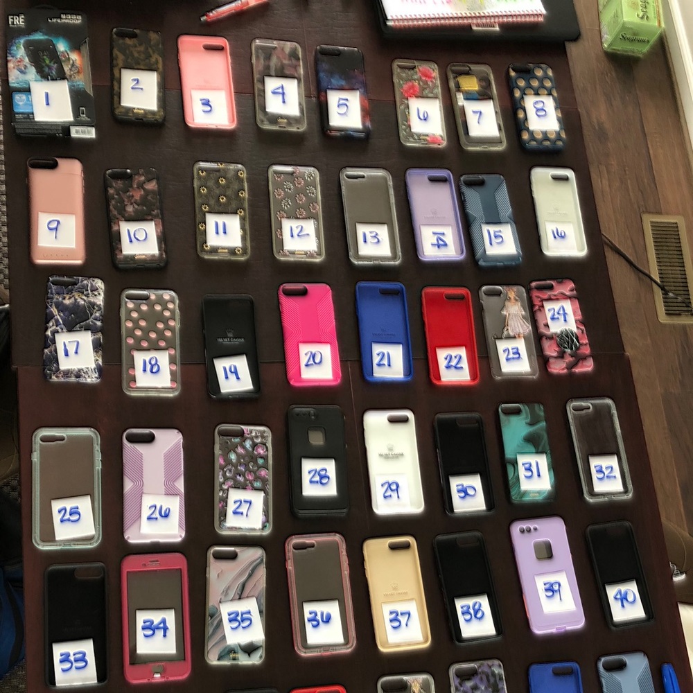 Variety of iPhone 8+ Cellphone Cases